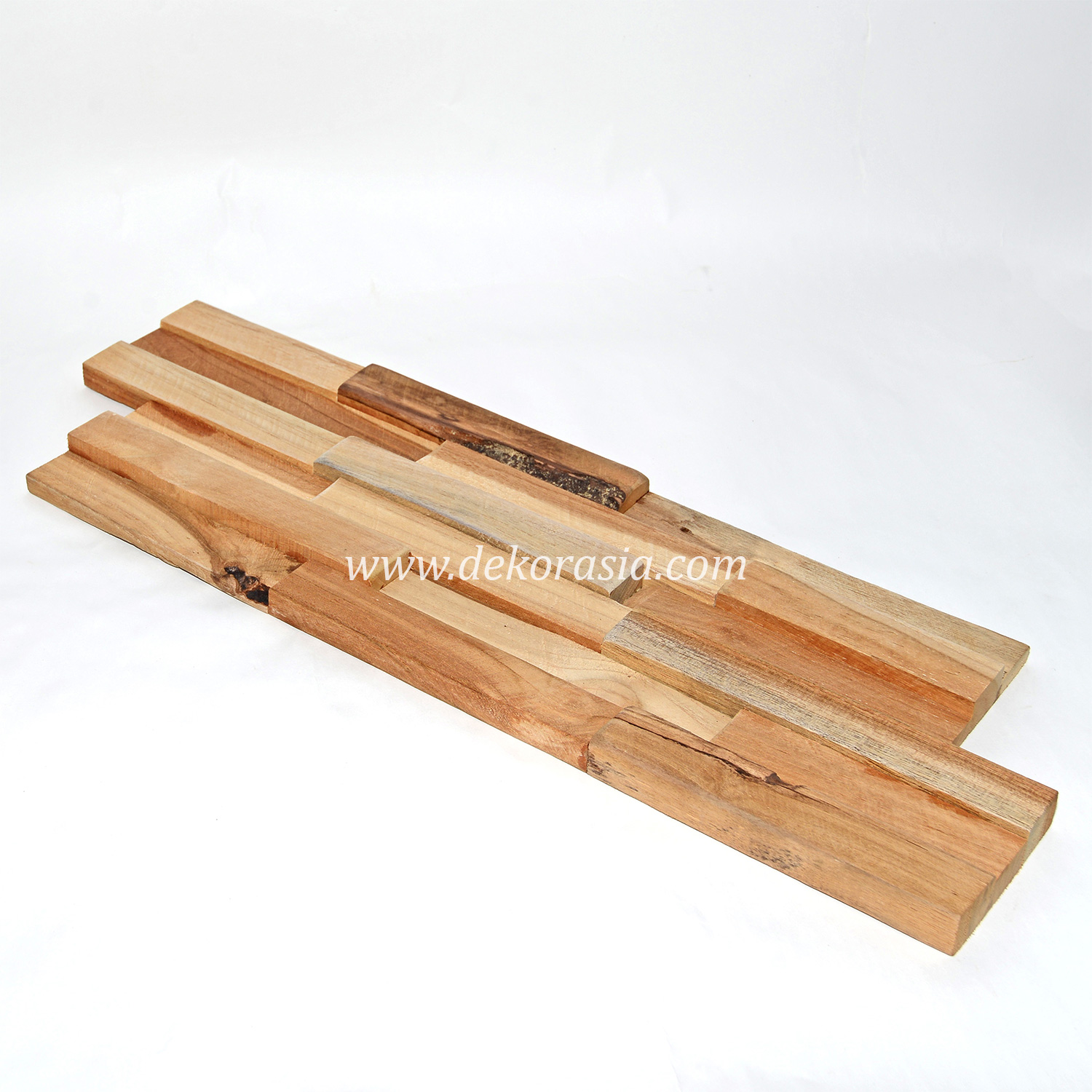 Wood Wall Cladding Wood Interior Decorative, Natural Teak Wall Cladding