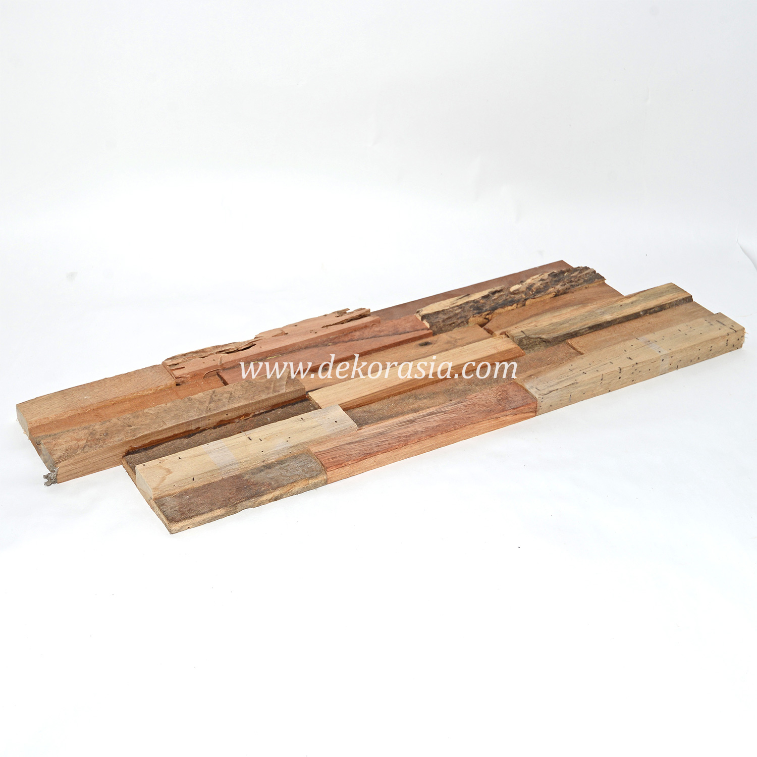 Wood Wall Cladding Teak Bark Wall Cladding for Wall Home Interior